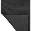 Multy Home 3 ft. L X 2 ft. W Charcoal Concord Indoor and Outdoor Polypropylene Nonslip Utility Mat MT1005396